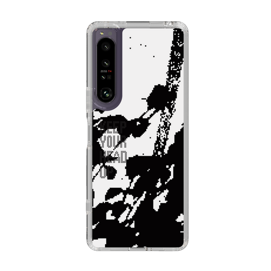 Slim Protection Case［ Original - Dot Overlay - KEEP YOUR HEAD UP/C ］