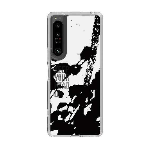 Slim Protection Case［ Original - Dot Overlay - KEEP YOUR HEAD UP/C ］