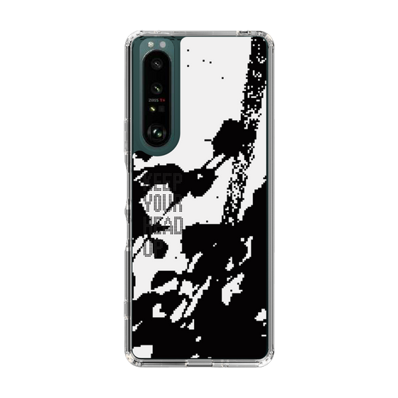 Slim Protection Case［ Original - Dot Overlay - KEEP YOUR HEAD UP/C ］
