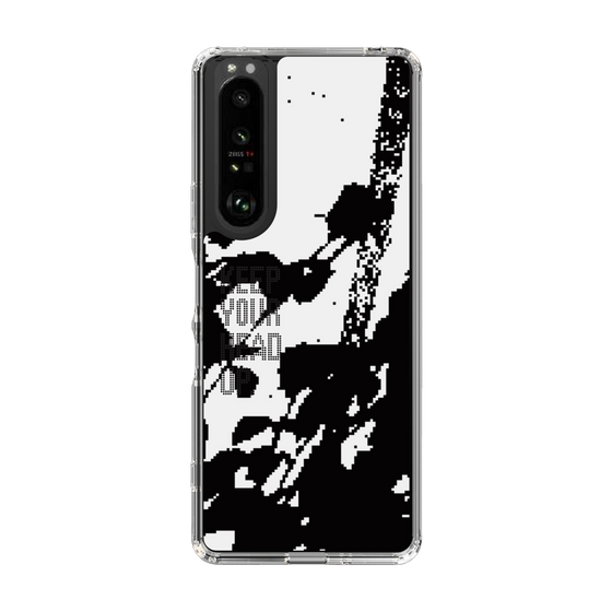 Slim Protection Case［ Original - Dot Overlay - KEEP YOUR HEAD UP/C ］