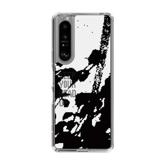 Slim Protection Case［ Original - Dot Overlay - KEEP YOUR HEAD UP/C ］