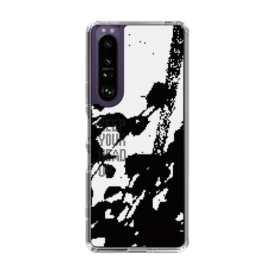 Slim Protection Case［ Original - Dot Overlay - KEEP YOUR HEAD UP/C ］