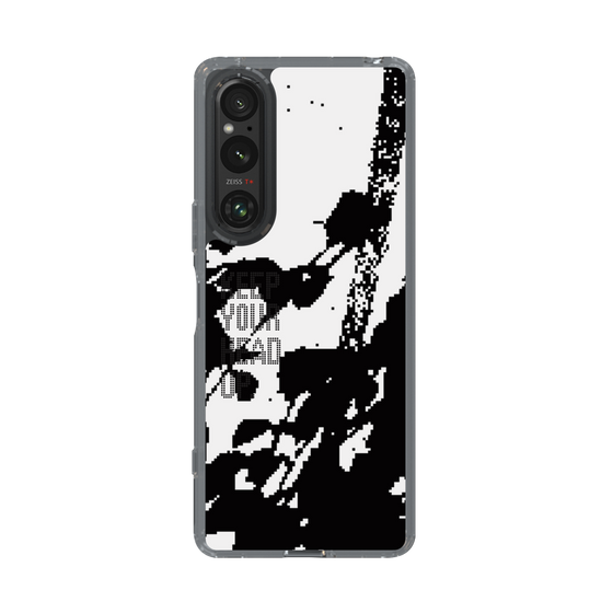 Slim Protection Case［ Original - Dot Overlay - KEEP YOUR HEAD UP/C ］