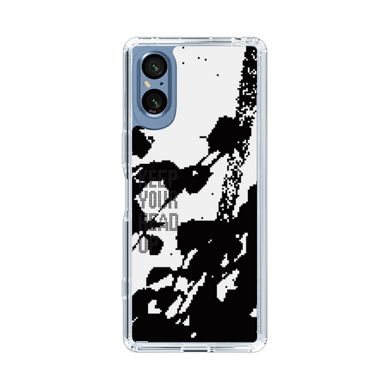Slim Protection Case［ Original - Dot Overlay - KEEP YOUR HEAD UP/C ］