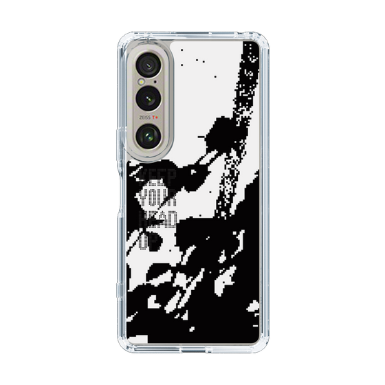Slim Protection Case［ Original - Dot Overlay - KEEP YOUR HEAD UP/C ］