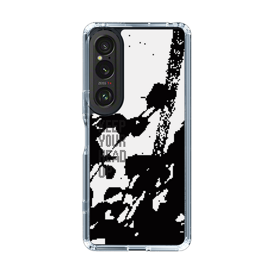 Slim Protection Case［ Original - Dot Overlay - KEEP YOUR HEAD UP/C ］