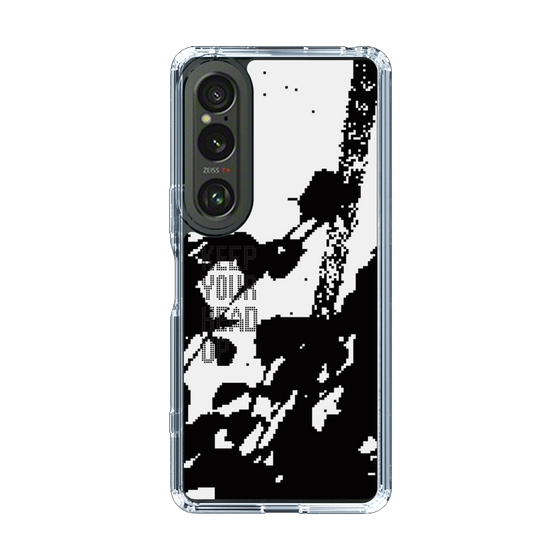 Slim Protection Case［ Original - Dot Overlay - KEEP YOUR HEAD UP/C ］