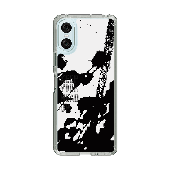 Slim Protection Case［ Original - Dot Overlay - KEEP YOUR HEAD UP/C ］