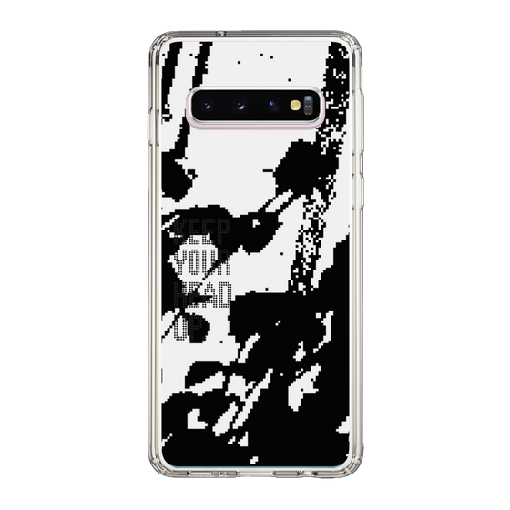 Slim Protection Case［ Original - Dot Overlay - KEEP YOUR HEAD UP/C ］