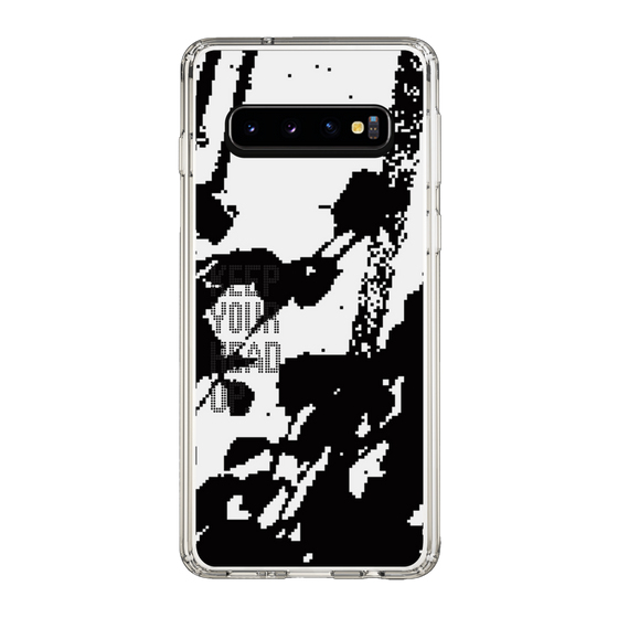 Slim Protection Case［ Original - Dot Overlay - KEEP YOUR HEAD UP/C ］