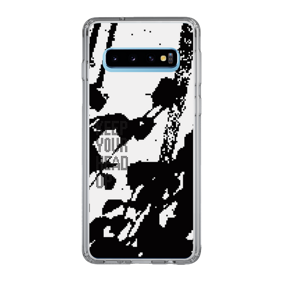 Slim Protection Case［ Original - Dot Overlay - KEEP YOUR HEAD UP/C ］