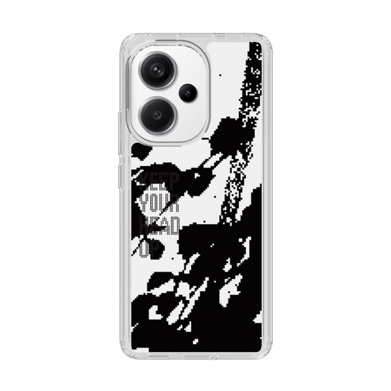 Slim Protection Case［ Original - Dot Overlay - KEEP YOUR HEAD UP/C ］