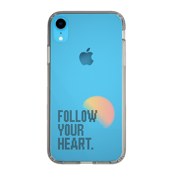 Slim Protection Case［ Original - Dot Overlay - FOLLOW YOUR HEART/A ］