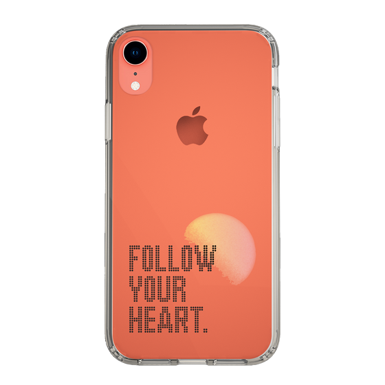 Slim Protection Case［ Original - Dot Overlay - FOLLOW YOUR HEART/A ］