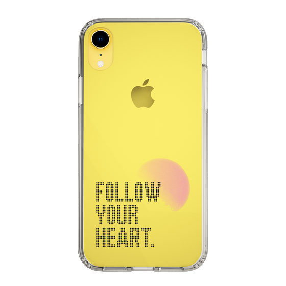 Slim Protection Case［ Original - Dot Overlay - FOLLOW YOUR HEART/A ］