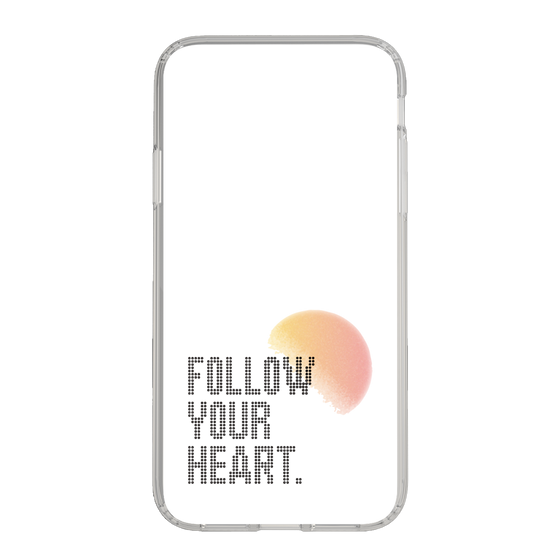 Slim Protection Case［ Original - Dot Overlay - FOLLOW YOUR HEART/A ］