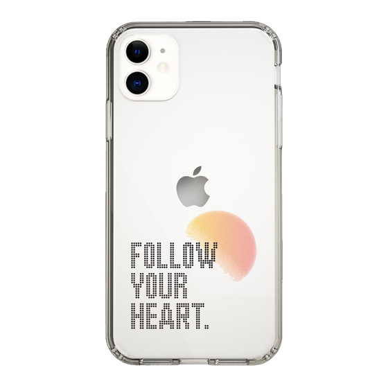 Slim Protection Case［ Original - Dot Overlay - FOLLOW YOUR HEART/A ］