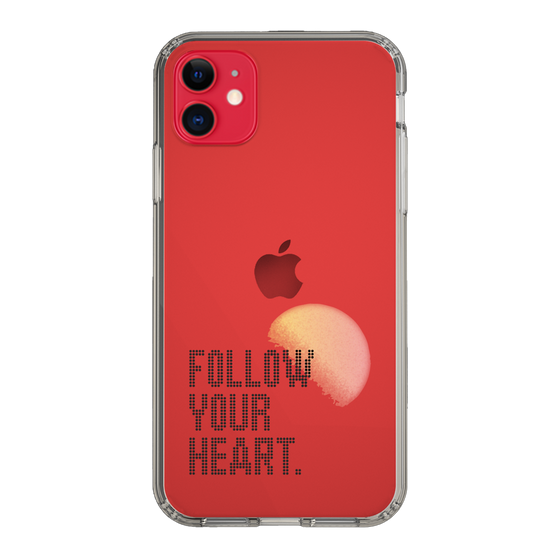 Slim Protection Case［ Original - Dot Overlay - FOLLOW YOUR HEART/A ］