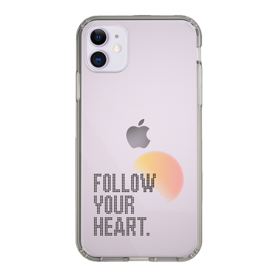 Slim Protection Case［ Original - Dot Overlay - FOLLOW YOUR HEART/A ］