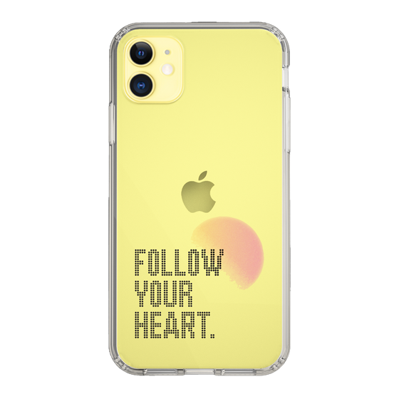 Slim Protection Case［ Original - Dot Overlay - FOLLOW YOUR HEART/A ］