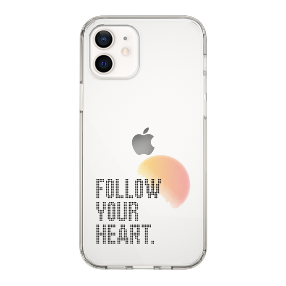 Slim Protection Case［ Original - Dot Overlay - FOLLOW YOUR HEART/A ］
