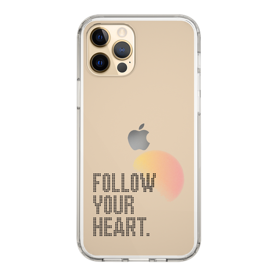 Slim Protection Case［ Original - Dot Overlay - FOLLOW YOUR HEART/A ］