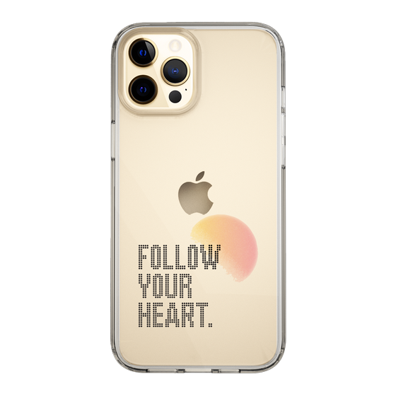 Slim Protection Case［ Original - Dot Overlay - FOLLOW YOUR HEART/A ］