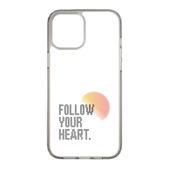Slim Protection Case［ Original - Dot Overlay - FOLLOW YOUR HEART/A ］