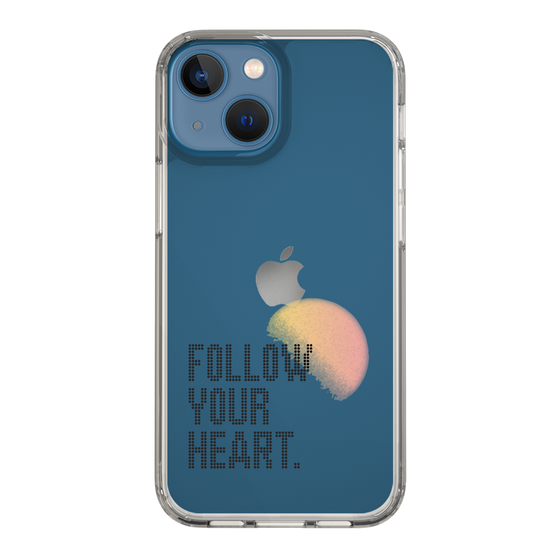 Slim Protection Case［ オリジナル - ドットオーバーレイ - FOLLOW YOUR HEART/A ］