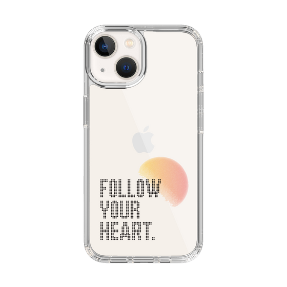 Slim Protection Case［ Original - Dot Overlay - FOLLOW YOUR HEART/A ］