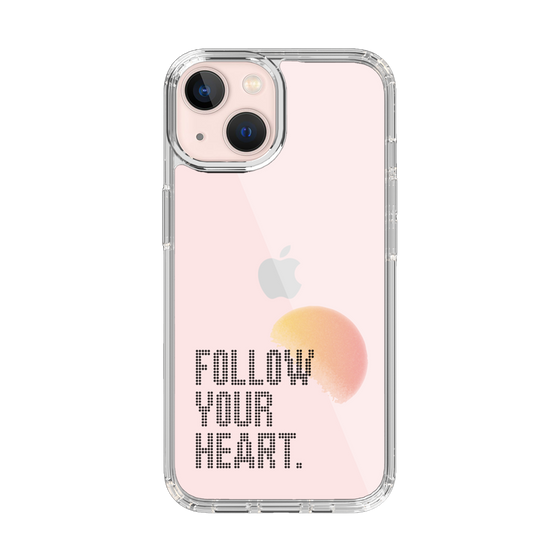 Slim Protection Case［ Original - Dot Overlay - FOLLOW YOUR HEART/A ］