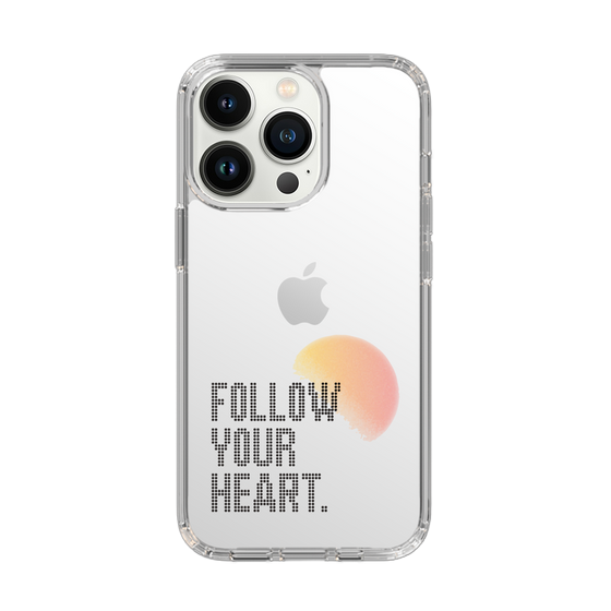 Slim Protection Case［ Original - Dot Overlay - FOLLOW YOUR HEART/A ］