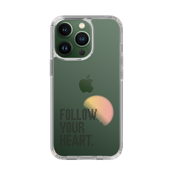 Slim Protection Case［ Original - Dot Overlay - FOLLOW YOUR HEART/A ］