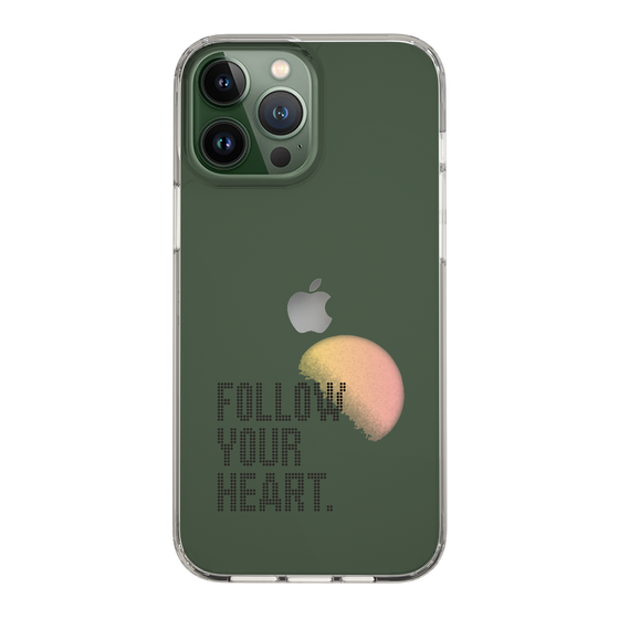 Slim Protection Case［ Original - Dot Overlay - FOLLOW YOUR HEART/A ］
