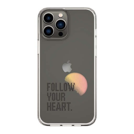 Slim Protection Case［ Original - Dot Overlay - FOLLOW YOUR HEART/A ］