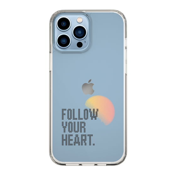 Slim Protection Case［ Original - Dot Overlay - FOLLOW YOUR HEART/A ］