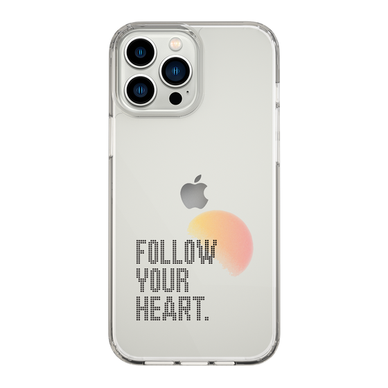 Slim Protection Case［ Original - Dot Overlay - FOLLOW YOUR HEART/A ］