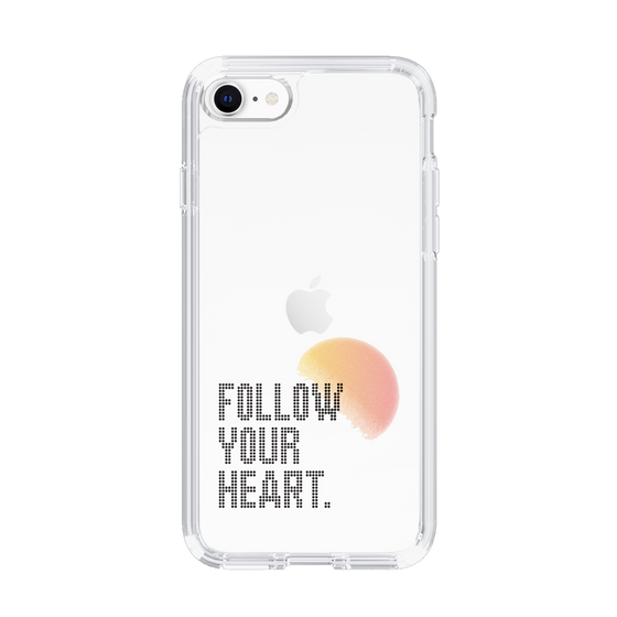 Slim Protection Case［ オリジナル - ドットオーバーレイ - FOLLOW YOUR HEART/A ］