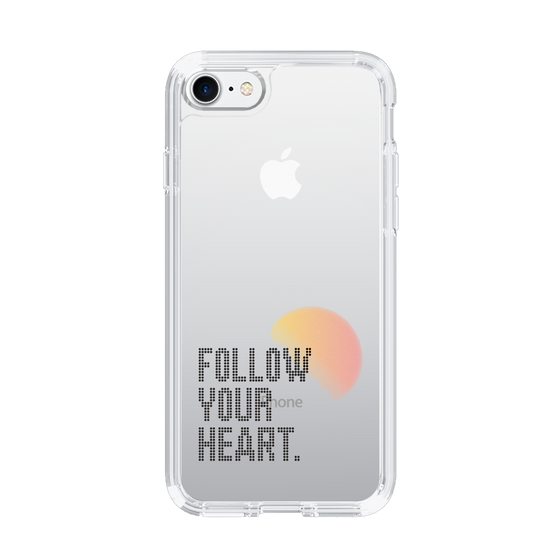 Slim Protection Case［ オリジナル - ドットオーバーレイ - FOLLOW YOUR HEART/A ］