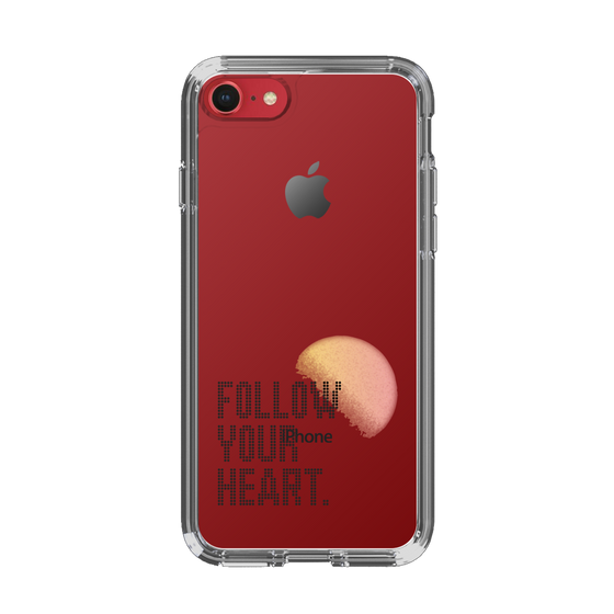 Slim Protection Case［ オリジナル - ドットオーバーレイ - FOLLOW YOUR HEART/A ］