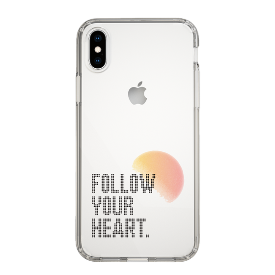 Slim Protection Case［ Original - Dot Overlay - FOLLOW YOUR HEART/A ］
