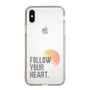 Slim Protection Case［ Original - Dot Overlay - FOLLOW YOUR HEART/A ］