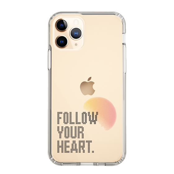 Slim Protection Case［ Original - Dot Overlay - FOLLOW YOUR HEART/A ］