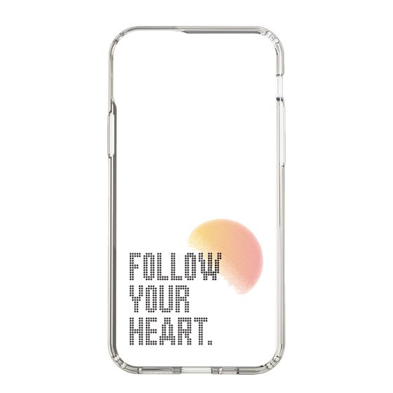 Slim Protection Case［ Original - Dot Overlay - FOLLOW YOUR HEART/A ］