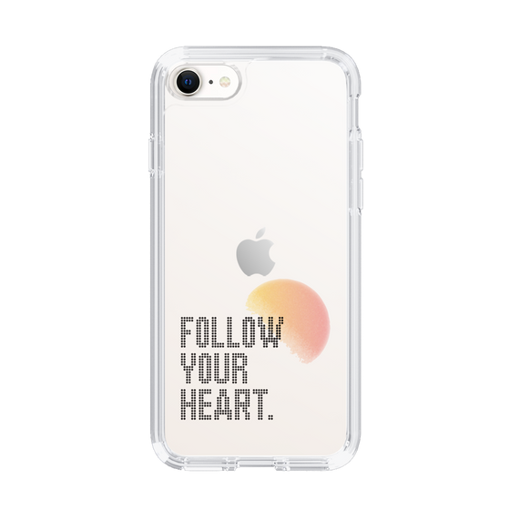 Slim Protection Case［ オリジナル - ドットオーバーレイ - FOLLOW YOUR HEART/A ］
