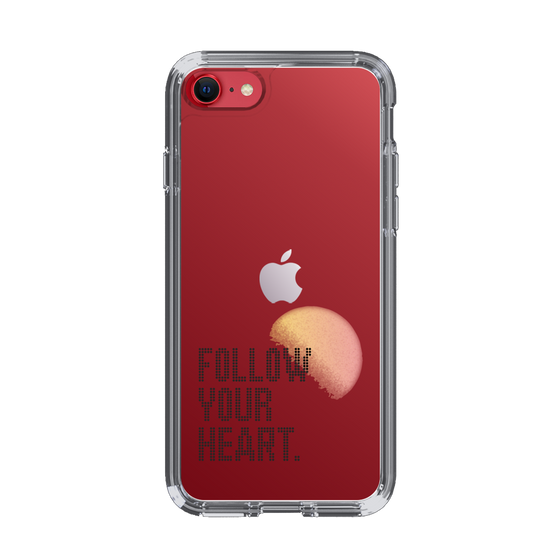 Slim Protection Case［ オリジナル - ドットオーバーレイ - FOLLOW YOUR HEART/A ］