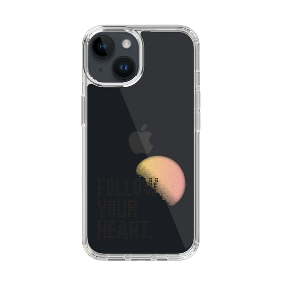 Slim Protection Case［ Original - Dot Overlay - FOLLOW YOUR HEART/A ］