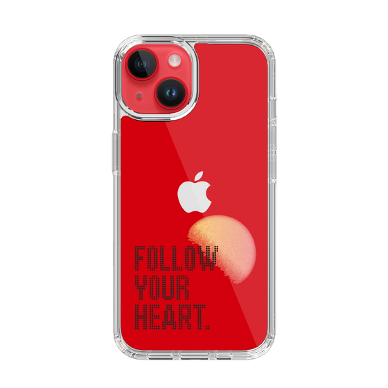 Slim Protection Case［ Original - Dot Overlay - FOLLOW YOUR HEART/A ］