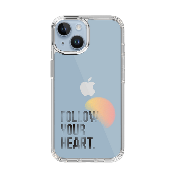Slim Protection Case［ Original - Dot Overlay - FOLLOW YOUR HEART/A ］