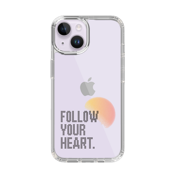 Slim Protection Case［ Original - Dot Overlay - FOLLOW YOUR HEART/A ］